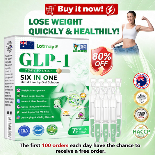 ❄ 𝐎𝐟𝐟𝐢𝐜𝐢𝐚𝐥 Australia 𝐂𝐞𝐫𝐭𝐢𝐟𝐢𝐞𝐝 👩‍⚕️  𝐋𝐨𝐭𝖒𝖆𝐲® GLP-1 6-in-1 Oral Liquid  Supports weight management, heart & vascular health, blood sugar balance, sleep quality, joint flexibility, and overall wellbeing